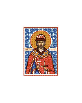 А6-И-040 Святой великомученик князь Юрий. Схема для вышивки бисером