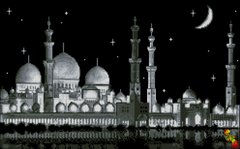 ФЧК-2133 Мечеть в звёздном свете. Схема для вышивки бисером Феникс