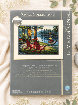 Dimensions 70-35261 Twilight&rsquo;s Calm &mdash; набір для вишивання хрестиком &laquo;Сутінкова тиша&raquo;, серія Gold Collection