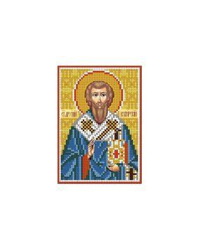 А6-И-016 Святий Арсеній Керкірський. Схема для вишивання бісером ТМ "Acorns", Схема