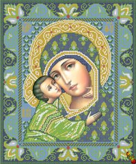 ИК3-0292 Ігорівська ікона Божої Матері. Схема для вишивання бісером Фенікс