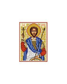 А6-И-021 Святий мученик Валентин. Схема для вишивання бісером ТМ "Acorns", Схема