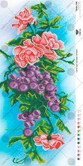 Панно_018 Панно розы виноград. Панно для вышивки бисером. TM Virena, Схема