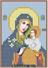 ИК6-0032 Ікона Божої матері Нев'яний колір. Схема для вишивання бісером Фенікс