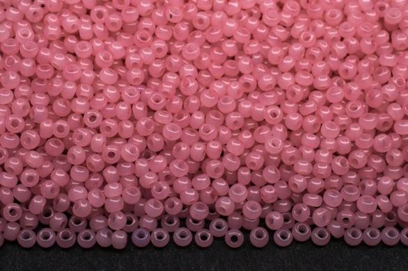 02293 Бисер Preciosa, розовый непрозрачный, 50 грамм