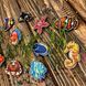 FLSW-011 Набір заготовок для вишивання по дереву ТМ &laquo;Wonderland Crafts&raquo; ТМ &laquo;Wonderland Crafts&raquo;