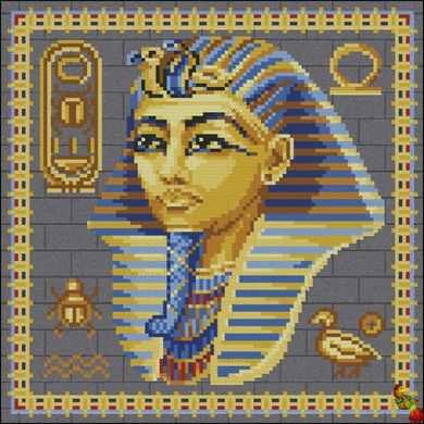 ФЧК-4242 Фреска фараона. Схема для вишивання бісером Фенікс