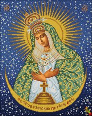 ИК2-0305 Остробрамська ікона Божої Матері. Схема для вишивання бісером Фенікс