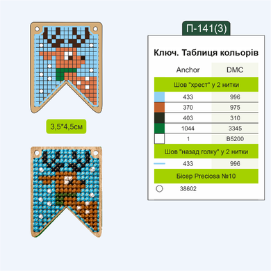 FLSW-009 Набор заготовок для вышивания по дереву ТМ &laquo;Wonderland Crafts&raquo; ТМ &laquo;Wonderland Crafts&raquo;