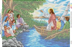 Иисус в лодке, Схема