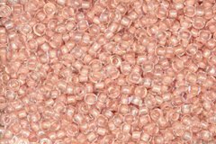 58516 Бисер Preciosa розовый прокрашенный радужный, 50 грамм