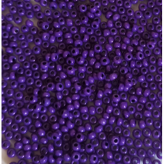 16А28 Бисер Preciosa Фиолетовый непрозрачный, 50 грамм