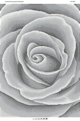 БС-2023 Серая роза. Схема для вышивки бисером. Сяйво БСР