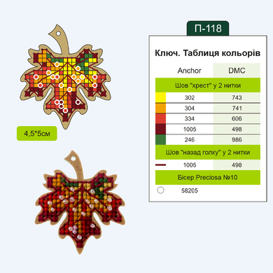 FLSW-006 Набір заготовок для вишивання по дереву ТМ &laquo;Wonderland Crafts&raquo; ТМ &laquo;Wonderland Crafts&raquo;