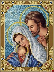 ИК3-0341 Святое семейство в лучах Божественного света. Схема для вышивки бисером Феникс