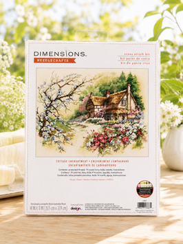 Dimensions 13687 Cottage Enchantment &mdash; набір для вишивання хрестиком &laquo;Чарівний котедж&raquo;