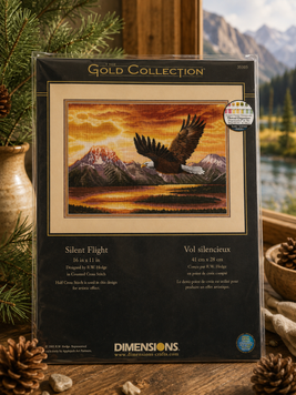 Dimensions 35165 Silent Flight &mdash; набір для вишивання хрестиком &laquo;Тихий політ&raquo;, серія Gold Collection