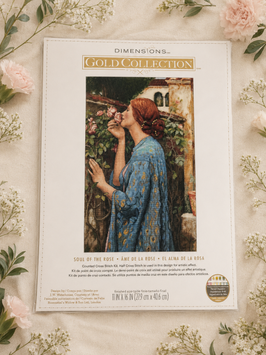 Dimensions 35210 Soul of the Rose &mdash; набір для вишивання хрестиком &laquo;Душа троянди&raquo;, серія Gold Collection