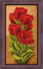 К-3551 Тюльпаны. Схема для вышивки бисером Благовест