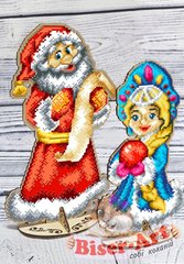 Дед Мороз и Снегурочка, Схема
