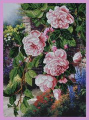 P-233 Набор для вышивки бисером "Цветы в саду"