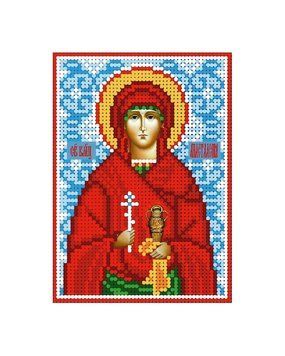 А6-И-085 Святая великомученица Анастасия. Схема для вышивки бисером ТМ "Acorns", Схема