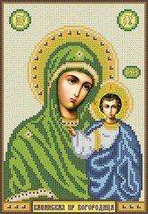 ИК4-0228(5) Казанская икона Божией матери (Венчальная пара в зелёном). Феникс