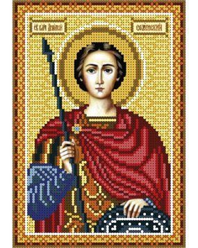 А5-И-159 Святий Дмитро Солунський. Схема для вишивання бісером ТМ "Acorns", Схема