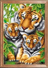 Тигрица с тигрятами, Схема