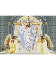 А4-И-401 Воскресение Христово. Схема для вышивки бисером