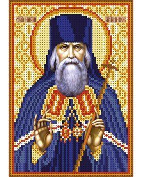 А5-И-247 Святий Ігнатій Брянчанінов. Схема для вишивання бісером ТМ "Acorns", Схема