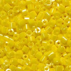 Бисер PRECIOSA рубка 11/0 , 88110 , желтый перламутровый, 50 грамм