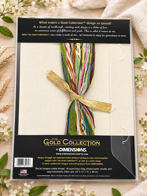 Dimensions 35174 Horses by a Stream &mdash; набір для вишивання хрестиком &laquo;Коні біля струмка&raquo;, серія Gold Collection, американська комплектація
