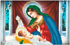 ЛК-036 Мария с Иисусом. Схема для вышивки бисером. Княгиня Ольга