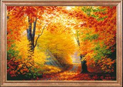 Різнобарвна осінь, Схема