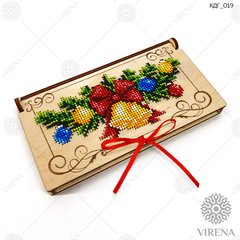 КДГ_019 Коробочка-конверт Подарунок під ялинку для вишивки ТМ Virena