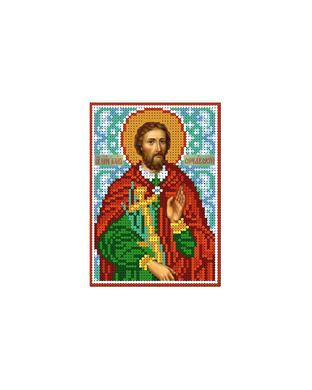 А6-И-032 Святой Иоанн Сочавский. Схема для вышивки бисером