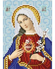 А6-И-163 Святе серце Марії. Схема для вишивання бісером