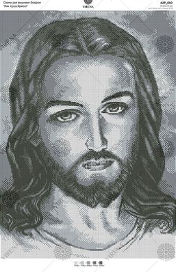 А2Р_010 Схема для вышивки бисером "Лик Иисуса Христа" VIRENA, Схема