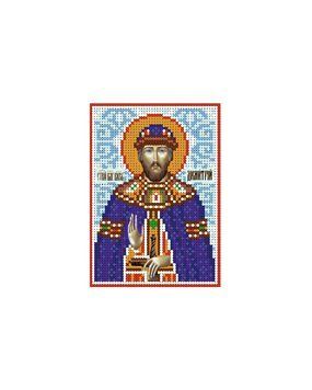 А6-И-035 Святой благоверный князь Дмитрий. Схема для вишивки бісером ТМ "Acorns", Схема