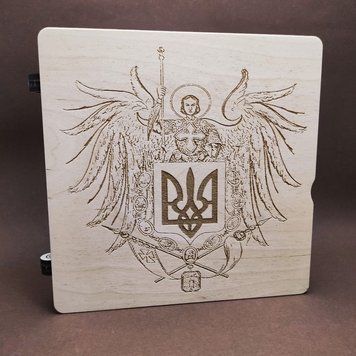 Деревянный органайзер для бисера Книжка на 60 ячеек