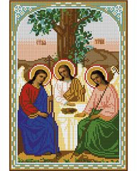 А4-И-319 Образ святой троицы. Схема для вышивки бисером