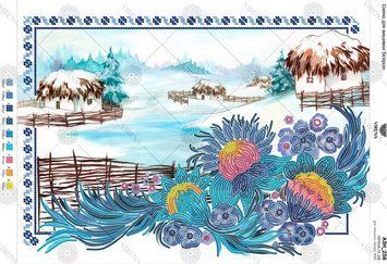 А3Н_238 Хутір. Схема для вишивання бісером ТМ Virena, Схема