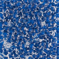 38436 Бисер Preciosa стеклянный с насыщенным синим прокрасом, 50 грамм