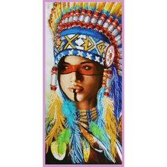 P-419 Набор для вышивки бисером "Индейская девушка"
