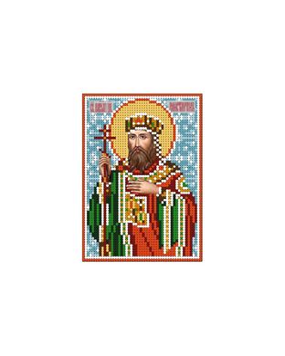 А6-И-054 Святий римо-католицький цар Костянтин. Схема для вишивки бісером