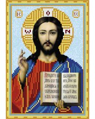 А5-И-398 Иисус Христос (частичная). Схема для вышивки бисером ТМ Acorns