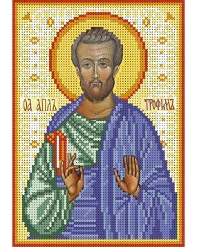 А5-И-205 Святий апостол Трохим. Схема для вишивання бісером ТМ "Acorns", Схема