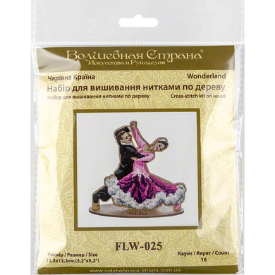 FLW-025 Набір для вишивання нитками по дереву ТМ &laquo;Wonderland Crafts&raquo;