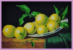 P-212 Набір для вишивки бісером "Натюрморт з лимонами"